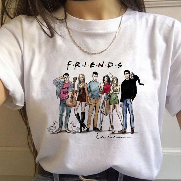 2020 new friends tv shows horro harajuku tshirts women rletter friends 90s tshirt fashion graphic tees female, White
2020 new friends tv shows horro harajuku tshirts women rletter friends 90s tshirt fashion graphic tees female, White