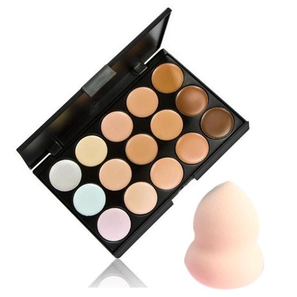 contour palette face cream makeup concealer palette sponge cosmetic puff make up set tool 15 colors selling new quality
contour palette face cream makeup concealer palette sponge cosmetic puff make up set tool 15 colors selling new quality