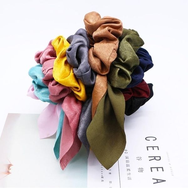 горячая мода женщины уха кролика форма scrunchie bowknots шелковые ткани хвостик держателя bands elastic волос аксессуары для волос toptrimm, Slivery;white
горячая мода женщины уха кролика форма scrunchie bowknots шелковые ткани хвостик держателя bands elastic волос аксессуары для волос toptrimm, Slivery;white