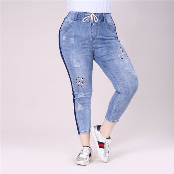 high waist jeans for women slim stretch denim jean bodycon tassel belt bandage skinny push up jeans woman, Blue
high waist jeans for women slim stretch denim jean bodycon tassel belt bandage skinny push up jeans woman, Blue