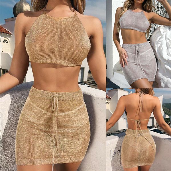 2019 dropshipping wholesale women crop skirt bikini cover up two pieces set lace up beach swimsuit swimwear bathing, Blue;gray
2019 dropshipping wholesale women crop skirt bikini cover up two pieces set lace up beach swimsuit swimwear bathing, Blue;gray