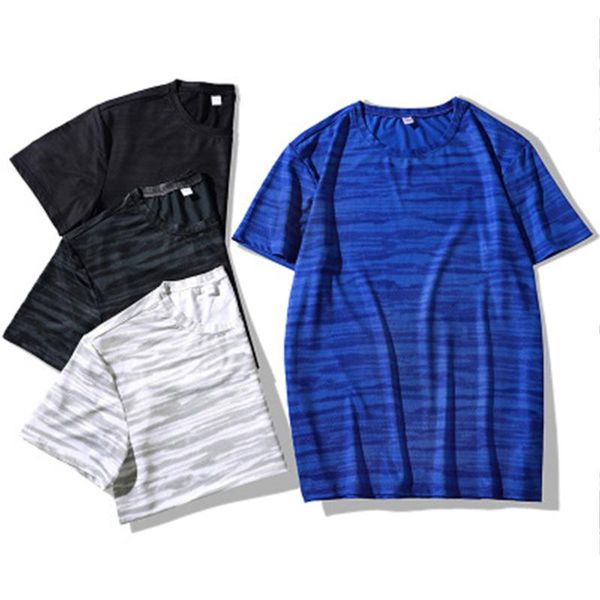 high elastic quick-drying t-shirt men's sports perspiration breathable thin large size casual outdoor short-sleeved t-shirt, White;black
high elastic quick-drying t-shirt men's sports perspiration breathable thin large size casual outdoor short-sleeved t-shirt, White;black