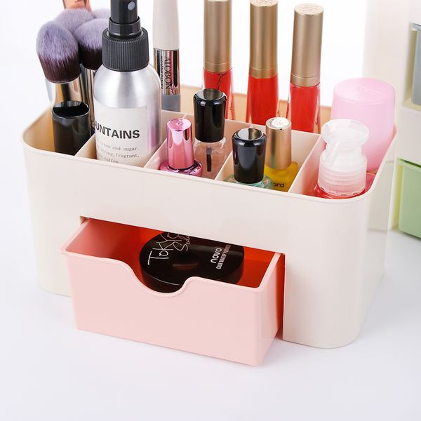 1 pcs plastic makeup organizer make up brush storage box with drawer cotton swabs stick pink blue green color available
1 pcs plastic makeup organizer make up brush storage box with drawer cotton swabs stick pink blue green color available