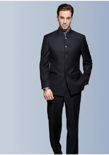 custom new black chinese tunic suit men's traditional stand collar suits apec leader costume male suits d689, White;black
custom new black chinese tunic suit men's traditional stand collar suits apec leader costume male suits d689, White;black