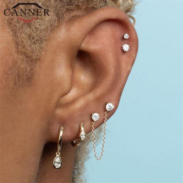 simple creative chain earrings 925 sterling silver small gold chain tassel earrings for women mini zircon stud jewelry, Golden;silver
simple creative chain earrings 925 sterling silver small gold chain tassel earrings for women mini zircon stud jewelry, Golden;silver