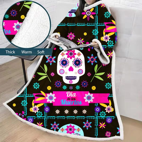 2019 winter rose sugar skull blanket warm thick plush blanket printed sofa bed cover travel weighted soft sleeve throw blankets
2019 winter rose sugar skull blanket warm thick plush blanket printed sofa bed cover travel weighted soft sleeve throw blankets