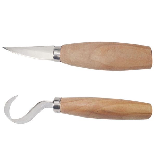 new 2x steel wood carving cutter woodworking spoon carving knife tools kit 
new 2x steel wood carving cutter woodworking spoon carving knife tools kit