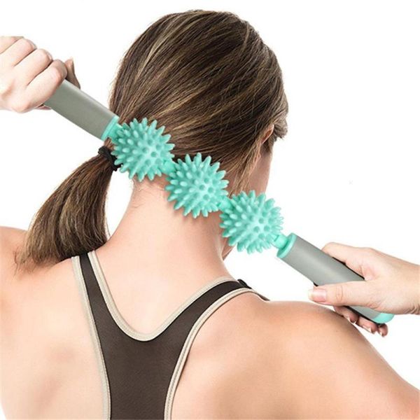 экологический массаж stick roller wand с spiky бал фитнес йога блоки оборудования 
экологический массаж stick roller wand с spiky бал фитнес йога блоки оборудования