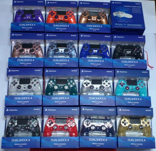 factory price shock 4 wireless controller gamepad for ps4 joystick with retail package logo game controller fast shipping 
factory price shock 4 wireless controller gamepad for ps4 joystick with retail package logo game controller fast shipping