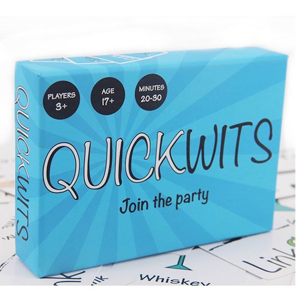 quickwits a fun and social настольная игра для взрослых карточная семейная интерактивная игрушка рождественский подарок
quickwits a fun and social настольная игра для взрослых карточная семейная интерактивная игрушка рождественский подарок