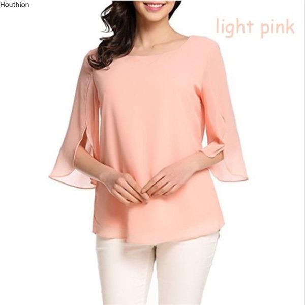 houthion women's blouse new slim and sweet summer fashion temperament casual loose solid color sleeve horn sleeve chiffon blouse, White
houthion women's blouse new slim and sweet summer fashion temperament casual loose solid color sleeve horn sleeve chiffon blouse, White
