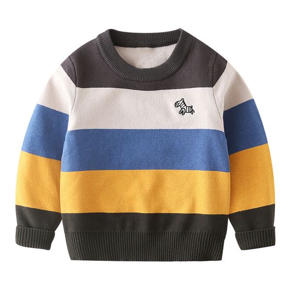 mudkingdom little boys sweaters stripes autumn and winter girl warm horse applique, Blue
mudkingdom little boys sweaters stripes autumn and winter girl warm horse applique, Blue