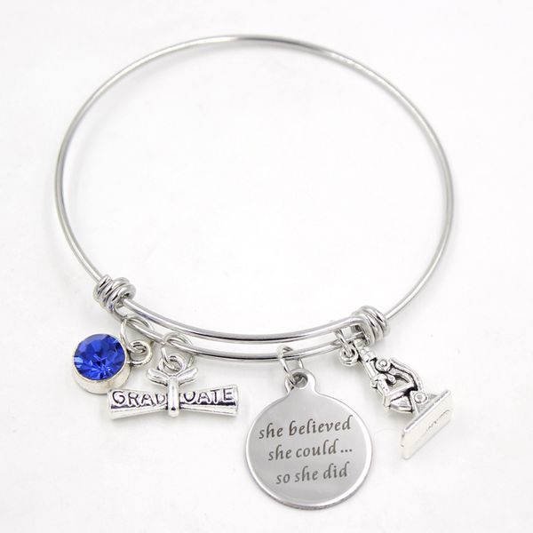 new arrival bangle bracelet biology bracelet gifts chemist microscope charm science teacher biologist graduation gifts jewelry, Golden;silver
new arrival bangle bracelet biology bracelet gifts chemist microscope charm science teacher biologist graduation gifts jewelry, Golden;silver