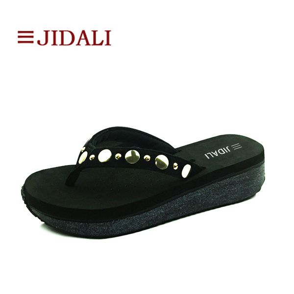 jidali summer fashion platform ladies shoes middle wedges foot bracelet chain bling women flip flops black outdoor slipper 35-39
jidali summer fashion platform ladies shoes middle wedges foot bracelet chain bling women flip flops black outdoor slipper 35-39