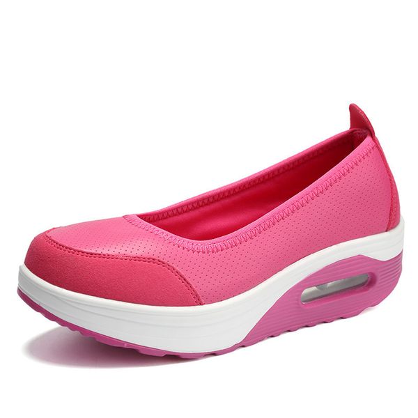 fashion solid color casual shoes women waterproof leather shoes women platform round toe loafers, Black
fashion solid color casual shoes women waterproof leather shoes women platform round toe loafers, Black