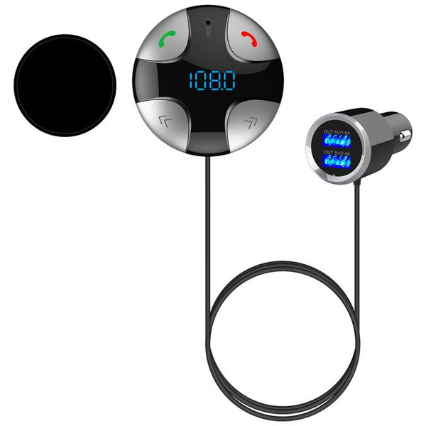 bluetooth car kit handsfm transmitter a2dp wireless car mp3 player support tf card music play dual usb charger
bluetooth car kit handsfm transmitter a2dp wireless car mp3 player support tf card music play dual usb charger