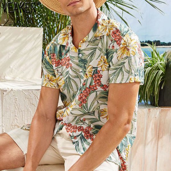 men's casual shirts 2021 printed hawaiian beach shirt male loose summer short sleeves floral -3xl, White;black
men's casual shirts 2021 printed hawaiian beach shirt male loose summer short sleeves floral -3xl, White;black