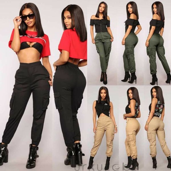 new fashion leggings women's casual cargo pants combat leggings jogging pencil trousers, Black
new fashion leggings women's casual cargo pants combat leggings jogging pencil trousers, Black