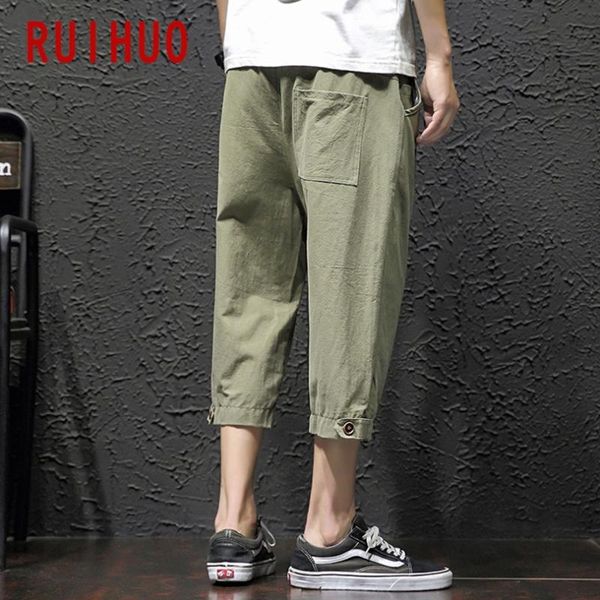 men's pants ruihuo 2021 linen harem men trousers joggers casual sweatpants hip hop streetwear male plus size m-5xl, Black
men's pants ruihuo 2021 linen harem men trousers joggers casual sweatpants hip hop streetwear male plus size m-5xl, Black