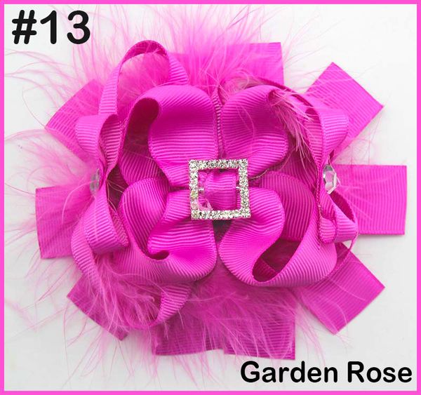 12pcs 4.5'' feather hair bows with rhinestone hair clips popular inspired bow girl baby accessories, Slivery;white
12pcs 4.5'' feather hair bows with rhinestone hair clips popular inspired bow girl baby accessories, Slivery;white