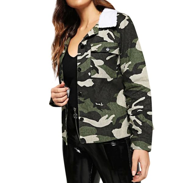 2019 autumn and winter new fashion new women's fashion winter warm fuax fur long sleeve coat camouflag outwear a55, Black;brown
2019 autumn and winter new fashion new women's fashion winter warm fuax fur long sleeve coat camouflag outwear a55, Black;brown