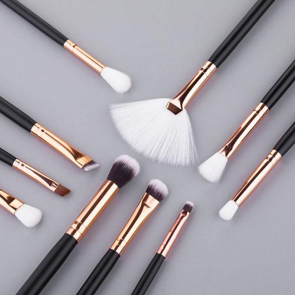 10pcs eye makeup brush set eyeshadow brush eyebrow fan professional make-up tools good use
10pcs eye makeup brush set eyeshadow brush eyebrow fan professional make-up tools good use