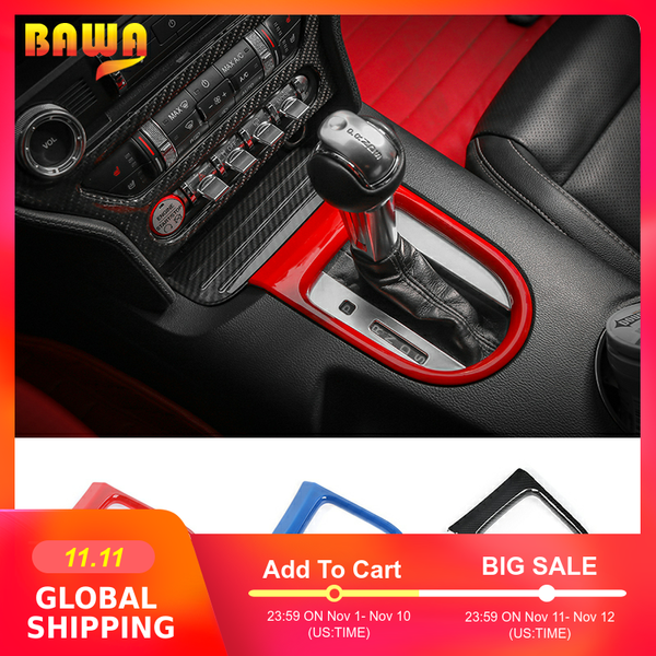 hangup abs car gear panel shift decoration frame trims cover interior sticker accessories for mustang 2015 up car styling
hangup abs car gear panel shift decoration frame trims cover interior sticker accessories for mustang 2015 up car styling