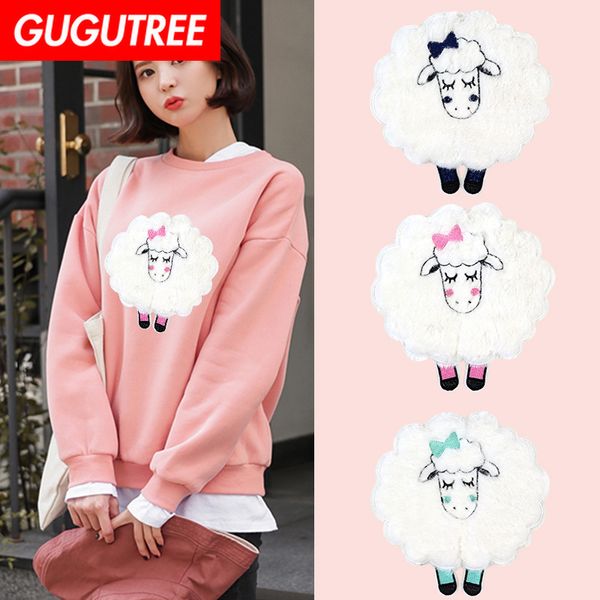 gugutree embroidery big sheep patch animal cartoon patches badges applique patches for clothing dxl-8, Black
gugutree embroidery big sheep patch animal cartoon patches badges applique patches for clothing dxl-8, Black