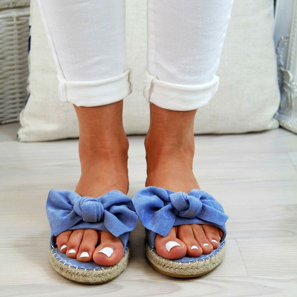 new womans slip on sandals bow flat mule leopard linen summer sliders espadrille shoes womans solid color sandals, Black
new womans slip on sandals bow flat mule leopard linen summer sliders espadrille shoes womans solid color sandals, Black