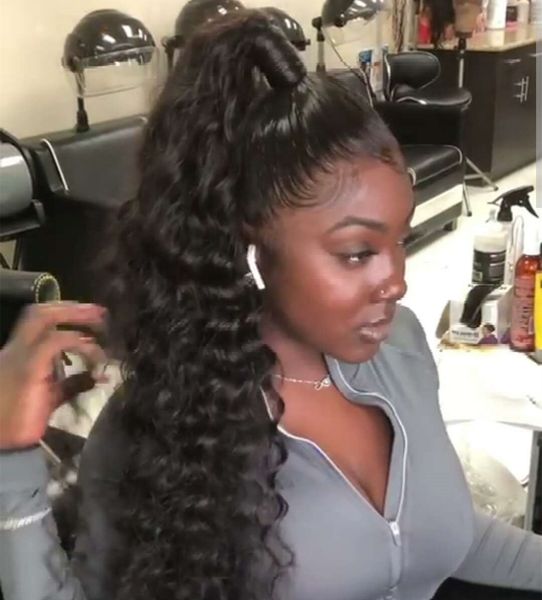 curly ponytail extension wrap around ponytail extensions long black or brown color wavy human hai magic paste ponytail hair piece 160g
curly ponytail extension wrap around ponytail extensions long black or brown color wavy human hai magic paste ponytail hair piece 160g