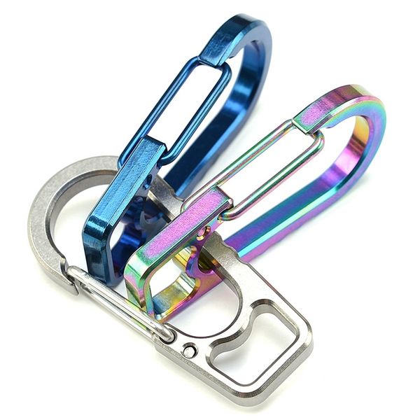 titanium alloy quick release hook key chain spring buckle carabiner flashlight buckle light texture corrosion resistance
titanium alloy quick release hook key chain spring buckle carabiner flashlight buckle light texture corrosion resistance