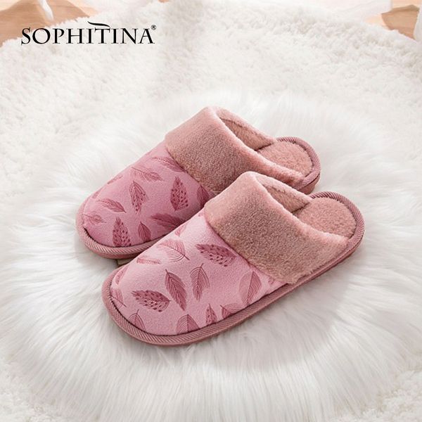 sophitina new women's slippers handmade sake fashion design printing shoes keep warm winter po301 mx200425, Black
sophitina new women's slippers handmade sake fashion design printing shoes keep warm winter po301 mx200425, Black
