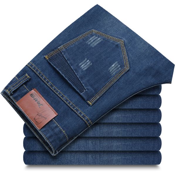 fashion men jeans business casual stretch slim jeans classic trousers denim pants designer trousers casual skinny straight pants, Blue
fashion men jeans business casual stretch slim jeans classic trousers denim pants designer trousers casual skinny straight pants, Blue