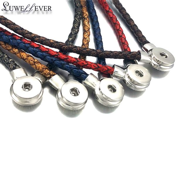 bohemia style 280 pu leather chokers fit 18mm snap button charm magnetic clasp pendant necklace for women christmas gift 50cm, Silver
bohemia style 280 pu leather chokers fit 18mm snap button charm magnetic clasp pendant necklace for women christmas gift 50cm, Silver