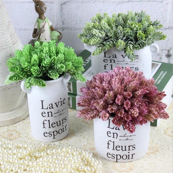 6pcs/lot artificial plants decor green grass plastic plant decorative flowers garden home decoration artificial grass fake plant
6pcs/lot artificial plants decor green grass plastic plant decorative flowers garden home decoration artificial grass fake plant