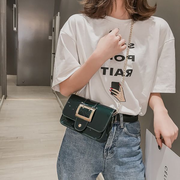women's joker pin buckle crossbody bag small bags for women fashion patent leather chain bag ladies messenger borse da donna
women's joker pin buckle crossbody bag small bags for women fashion patent leather chain bag ladies messenger borse da donna