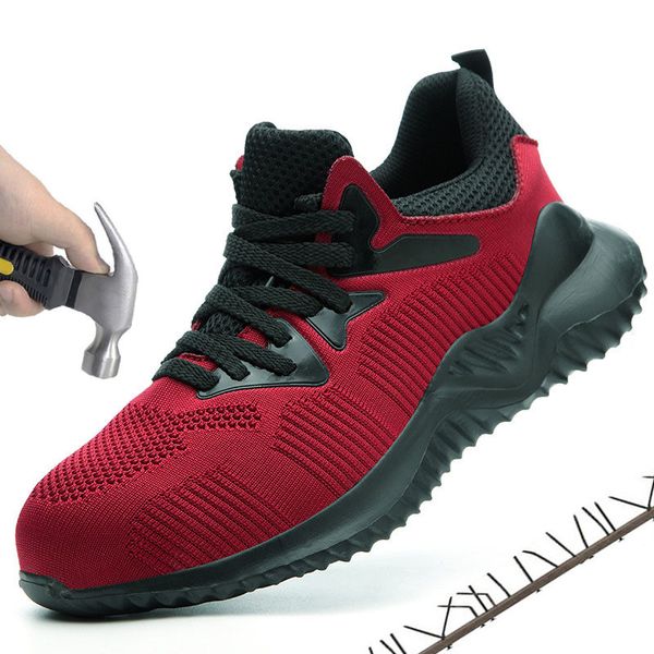 fall 2020 new safety work shoes boots men's steel toe cap anti-smash boots breathable protection construction safety work shoes, Black
fall 2020 new safety work shoes boots men's steel toe cap anti-smash boots breathable protection construction safety work shoes, Black
