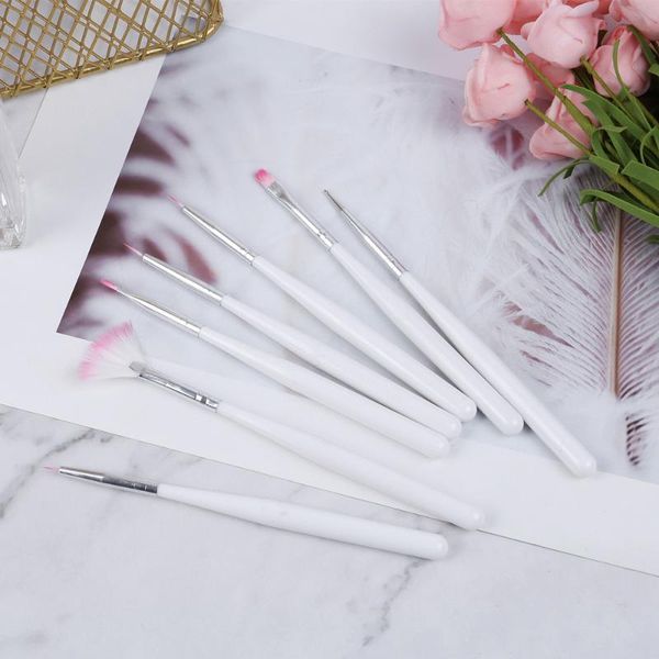 7pcs/set nail art acrylic uv gel extension builder liner painting drawing brush pen design dotting manicure nail brushes tools
7pcs/set nail art acrylic uv gel extension builder liner painting drawing brush pen design dotting manicure nail brushes tools