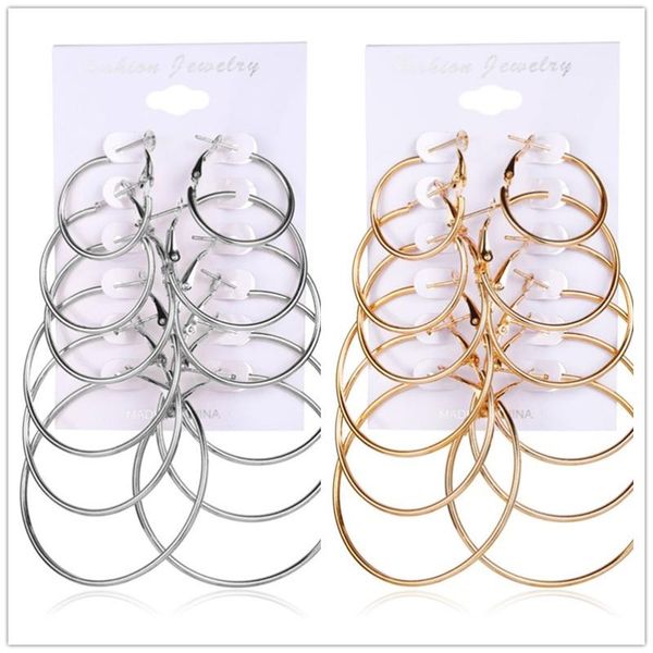 multi pairs hoop earrings set big circle earring fashion jewelry for women girls punk geometric korean earrings, Golden;silver
multi pairs hoop earrings set big circle earring fashion jewelry for women girls punk geometric korean earrings, Golden;silver