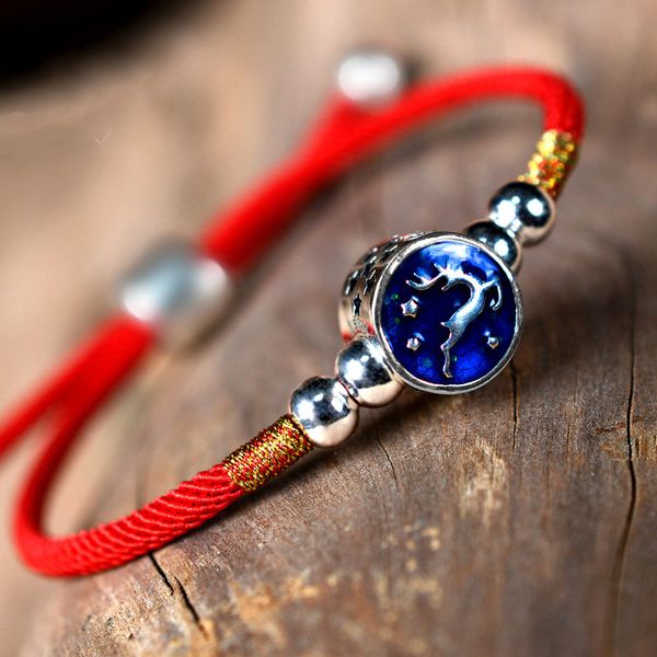 fashion retro women's handmade red rope jewelry gift all the way have you all the way safe bracelet sale, Golden;silver
fashion retro women's handmade red rope jewelry gift all the way have you all the way safe bracelet sale, Golden;silver