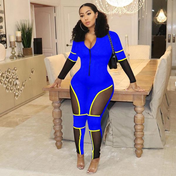 ahvit new style patchwork mesh see through women jumpsuits long sleeve skinny party romper yd-y8120, Black;white
ahvit new style patchwork mesh see through women jumpsuits long sleeve skinny party romper yd-y8120, Black;white