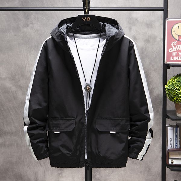 jacket 2020 spring mens hooded jackets slim fit long sleeve homme trendy windbreaker coat brand clothing large size, Black;brown
jacket 2020 spring mens hooded jackets slim fit long sleeve homme trendy windbreaker coat brand clothing large size, Black;brown