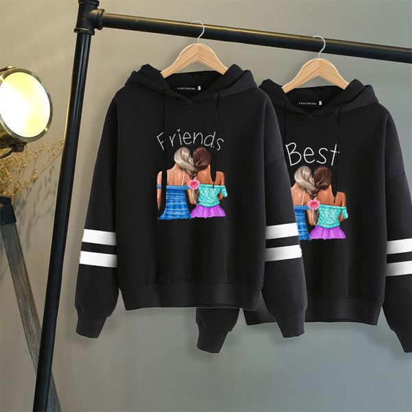 bff friends hoodie women long sleeve hooded sweatshirts female autumn winter pulover sudaderas de mujer, Black
bff friends hoodie women long sleeve hooded sweatshirts female autumn winter pulover sudaderas de mujer, Black