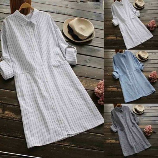 women's blouses & shirts plus size women long sleeve shirt 2021 summer striped boho beach casual print party vestidos, White
women's blouses & shirts plus size women long sleeve shirt 2021 summer striped boho beach casual print party vestidos, White