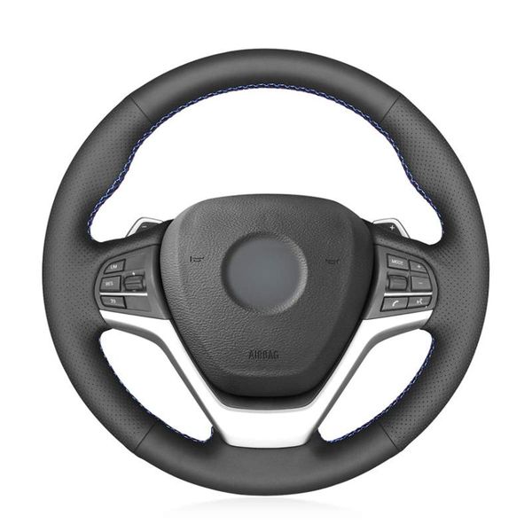 black genuine leather car steering wheel cover for x5 f15 2013 2014-2018 x6 f16 2015 2016 2017 2018 2019
black genuine leather car steering wheel cover for x5 f15 2013 2014-2018 x6 f16 2015 2016 2017 2018 2019