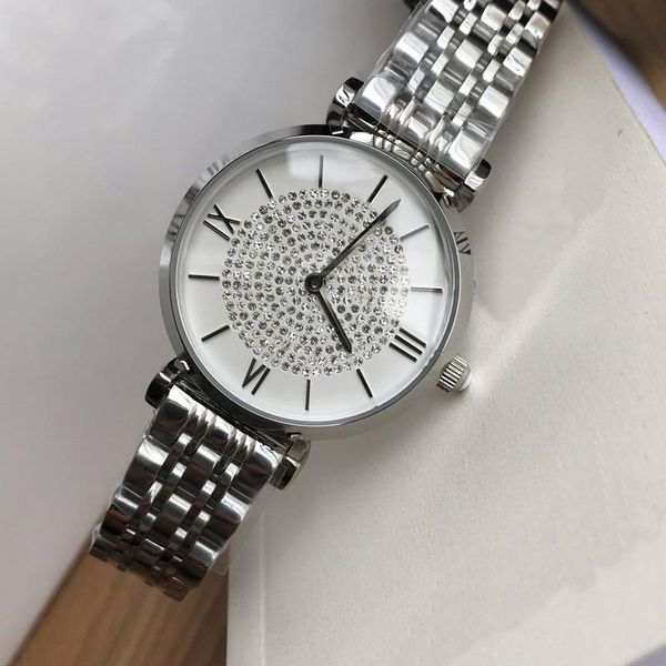 women's luxury watches fashion brand designer watch stainless steel quartz dress modern style diamond wristwatch with gift box, Slivery;brown
women's luxury watches fashion brand designer watch stainless steel quartz dress modern style diamond wristwatch with gift box, Slivery;brown