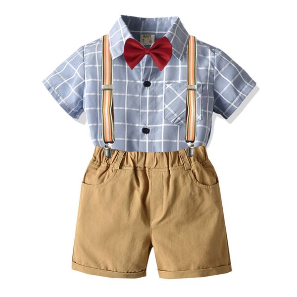 clothes kids toddler infant baby boys outfit plaid pocket shirt jackets shirt+ khaki short pants summer children clothes set, White
clothes kids toddler infant baby boys outfit plaid pocket shirt jackets shirt+ khaki short pants summer children clothes set, White