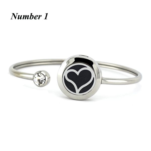 20mm heart shape cuff bangles stainless steel essential oil bracelet diffuser bracelet for women (with 5pads, Black
20mm heart shape cuff bangles stainless steel essential oil bracelet diffuser bracelet for women (with 5pads, Black