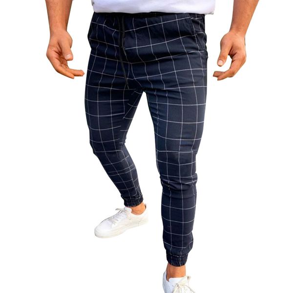 men pants casual skinny jogging joggers slim fit tracksuit sweat plaid pencil pants long trousers 19ing, Black
men pants casual skinny jogging joggers slim fit tracksuit sweat plaid pencil pants long trousers 19ing, Black