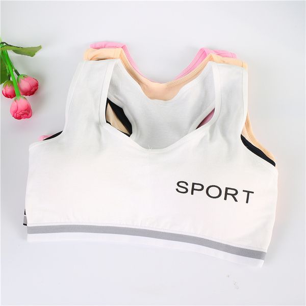students sports brassiere cotton girl's vest style wrap-around with chest pad non-steel ring i-shaped underwear tube wholesa, Red;black
students sports brassiere cotton girl's vest style wrap-around with chest pad non-steel ring i-shaped underwear tube wholesa, Red;black